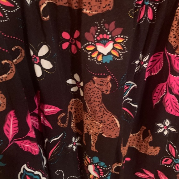 Torrid one shoulder black printed dress sz 2 - Picture 4 of 4